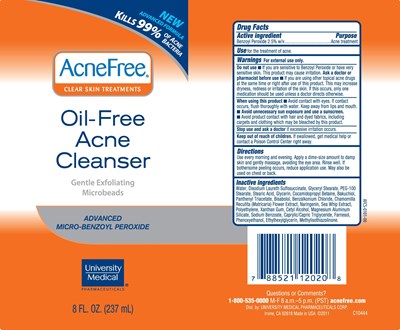 Artwork For Bottle (Af Cs Oil Free Acne Cleanser Art)